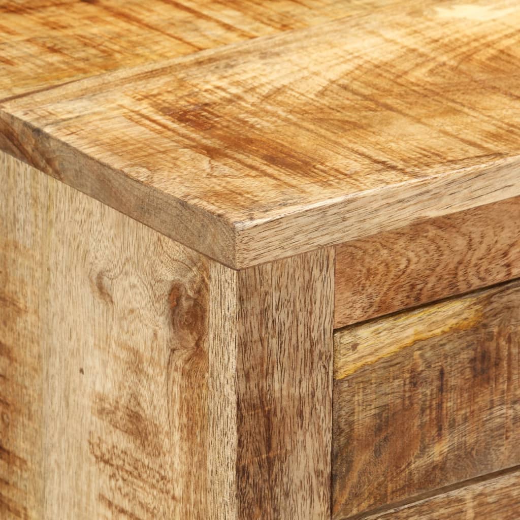Sideboard 80X30X Solid Rough Wood Mango