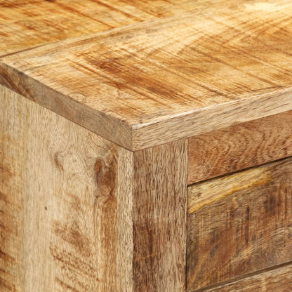 Sideboard 80X30X Solid Rough Wood Mango