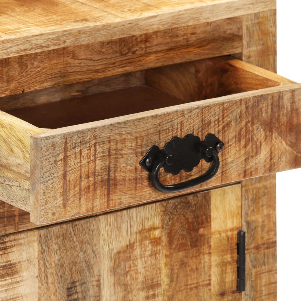 Sideboard 80X30X Solid Rough Wood Mango