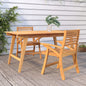 Garden Chairs 2 Pcs 58X58X87 Cm Solid Wood Acacia