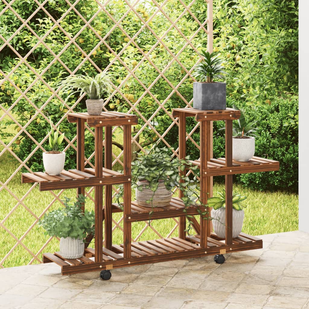 Flower Stand Solid Wood Fir