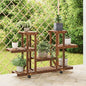 Flower Stand Solid Wood Fir