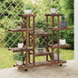 Flower Stand Solid Wood Fir