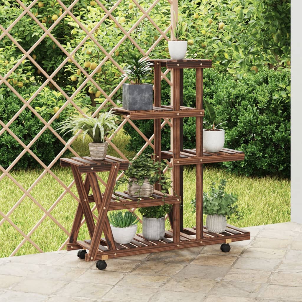 Flower Stand Solid Wood Fir