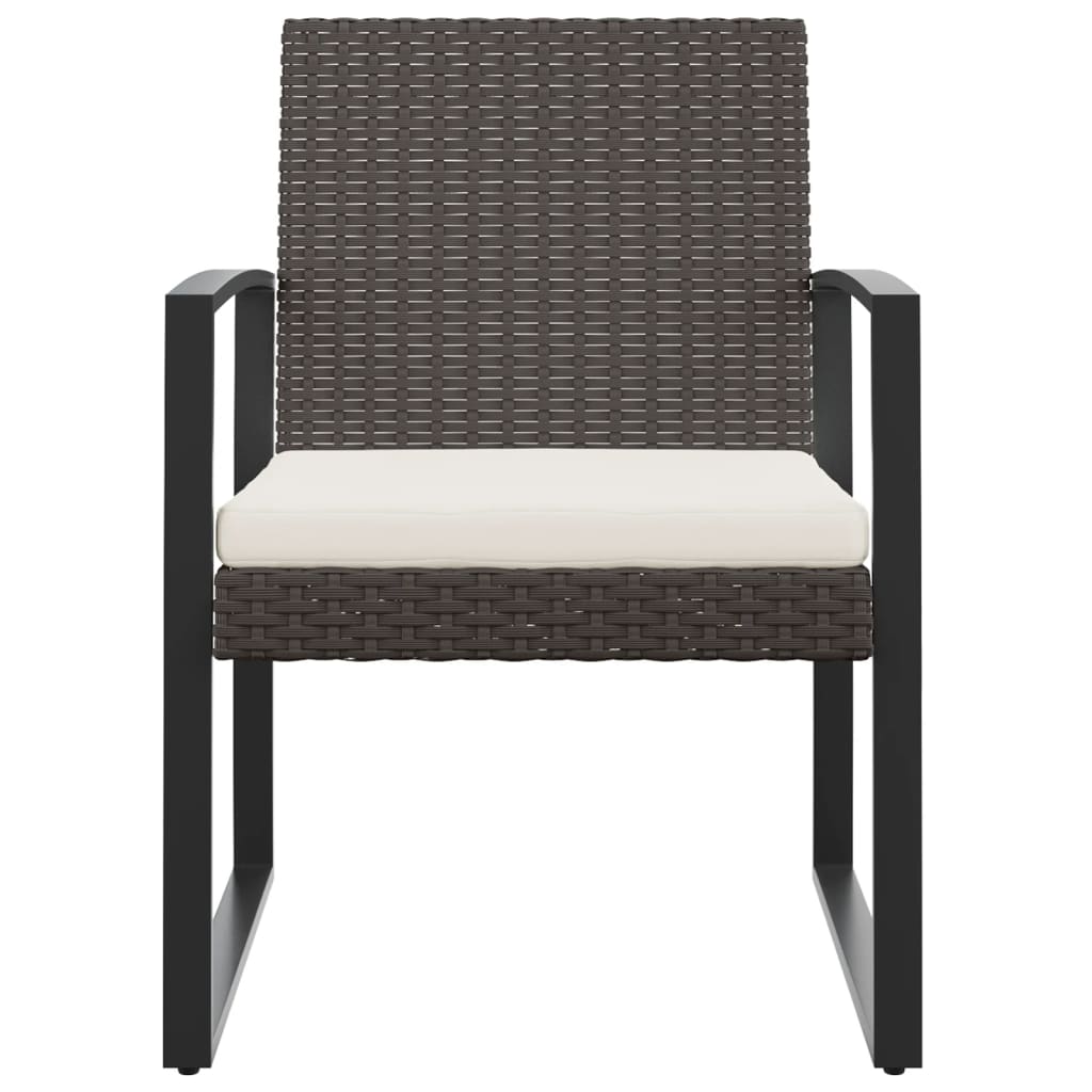 Garden Dining Chairs 2 Pcs Pp Rattan