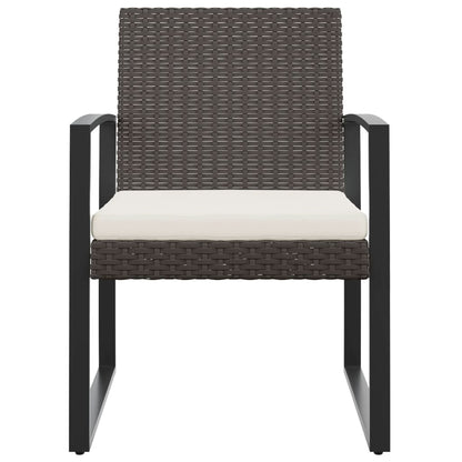 Garden Dining Chairs 2 Pcs Pp Rattan