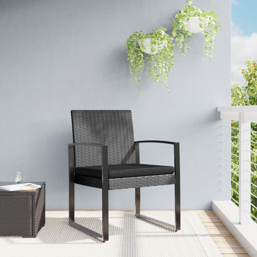 Garden Dining Chairs 2 Pcs Pp Rattan