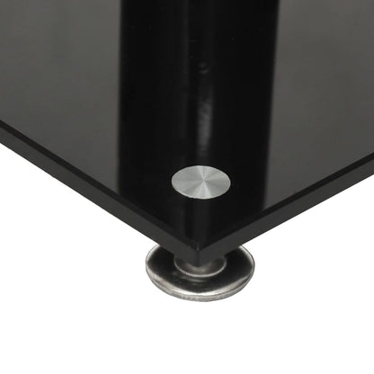 Speaker Stands 2 Pcs Tempered Glass 1 Pillar Design