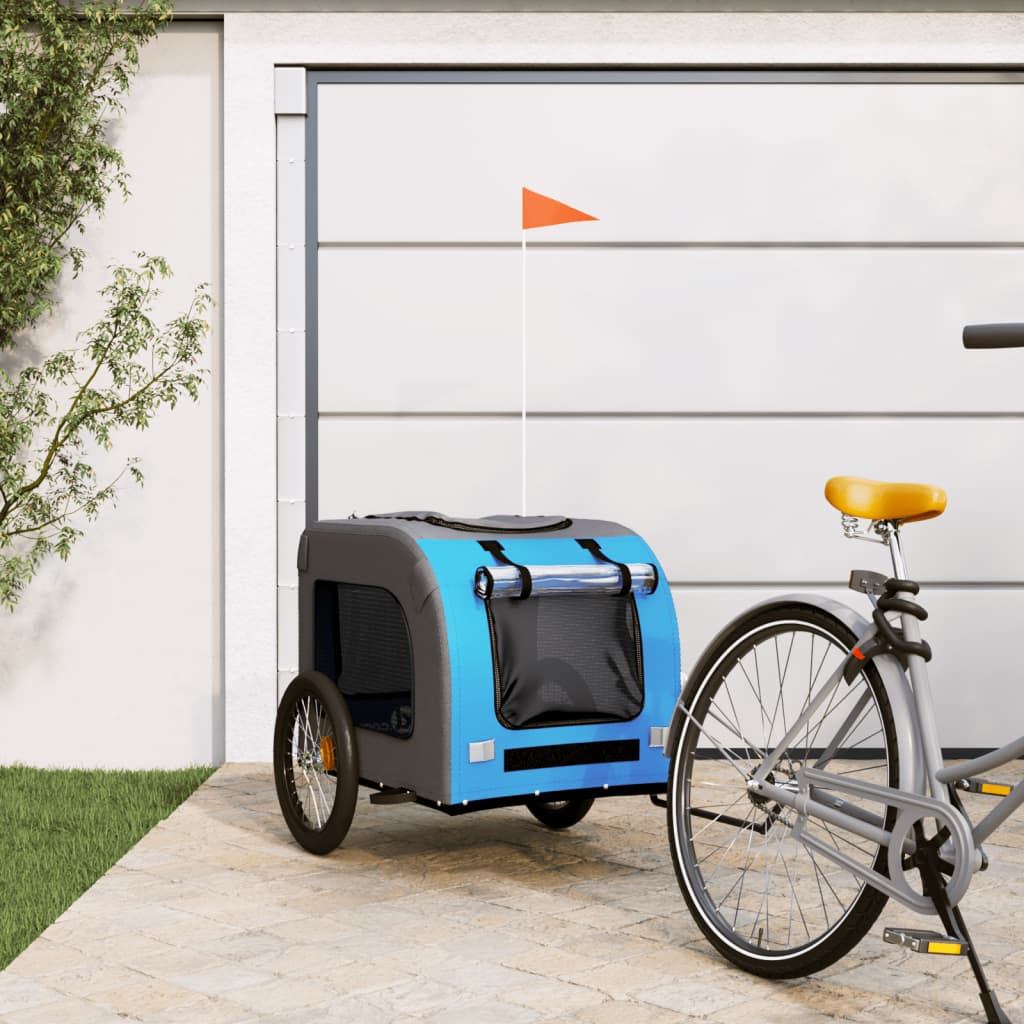 Pet Bike Trailer And Grey Oxford Fabric&Iron