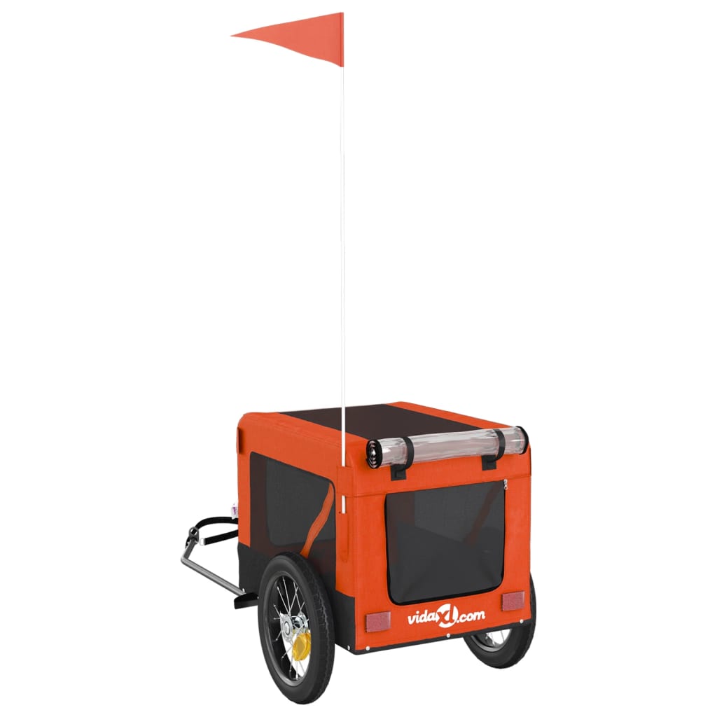 Pet Bike Trailer And Black Oxford Fabric&Iron
