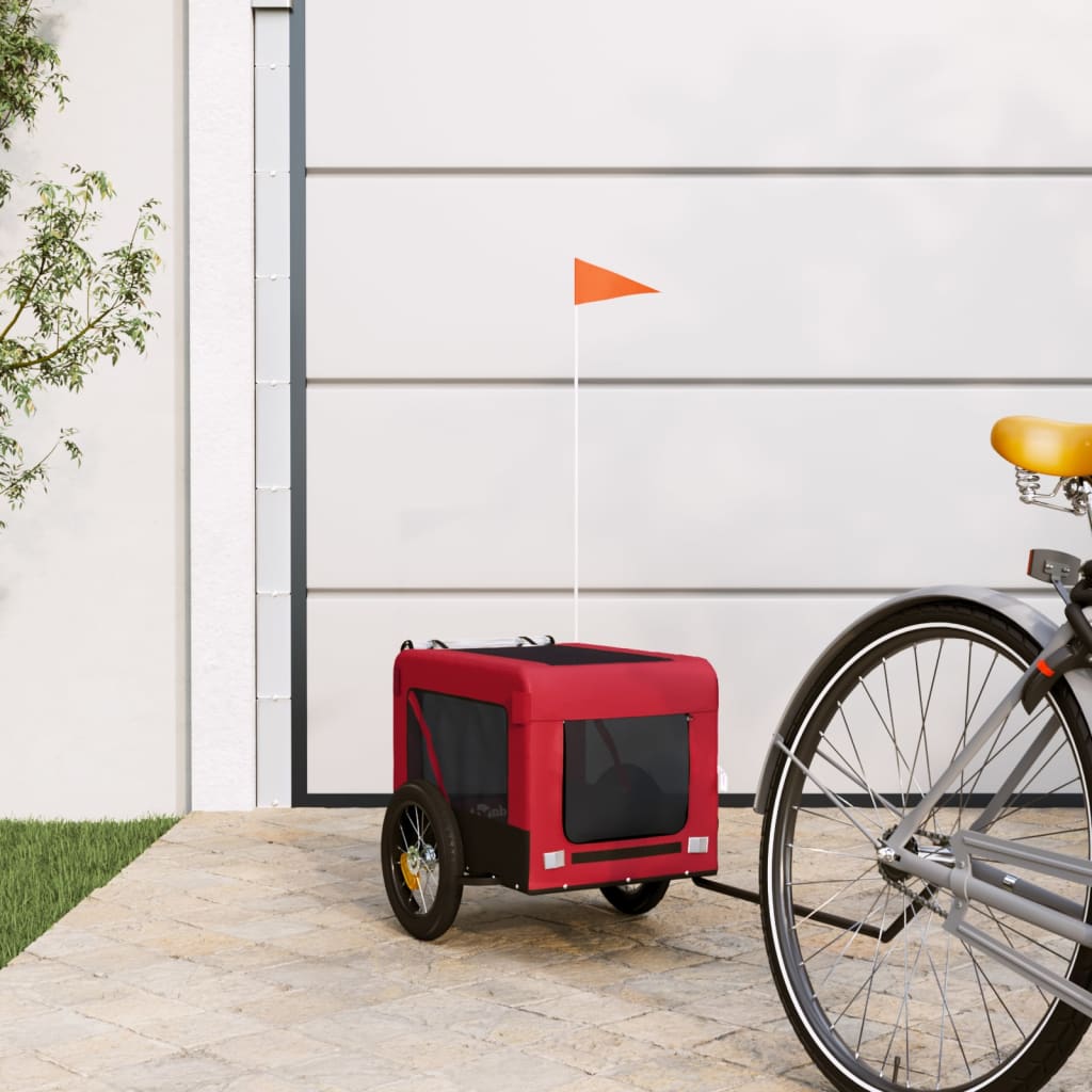 Pet Bike Trailer And Black Oxford Fabric&Iron