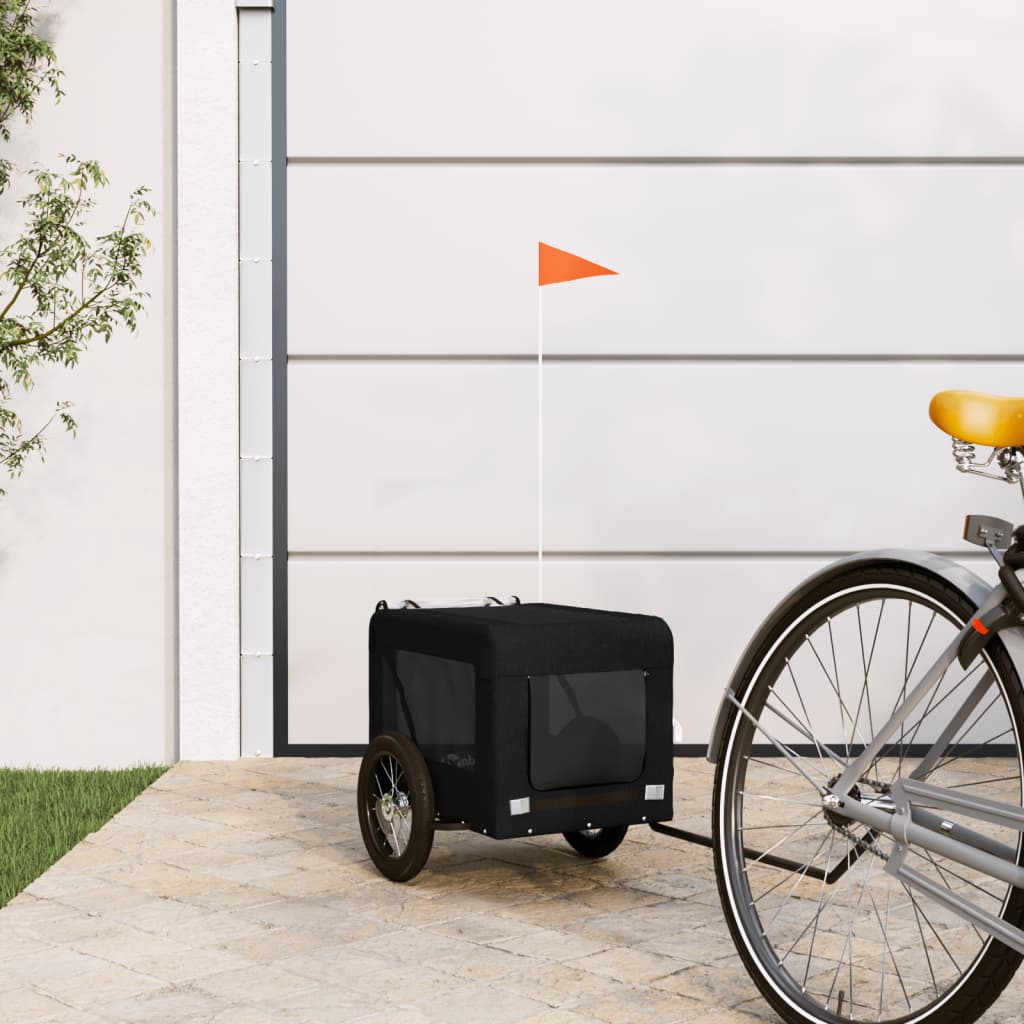 Pet Bike Trailer And Black Oxford Fabric&Iron