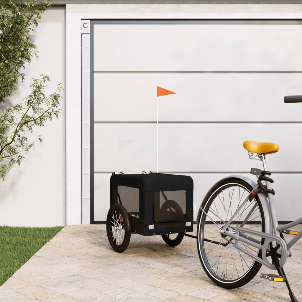 Pet Bike Trailer And Black Oxford Fabric&Iron