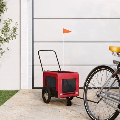 Pet Bike Trailer And Black Oxford Fabric&Iron