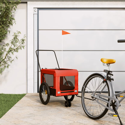 Pet Bike Trailer And Black Oxford Fabric&Iron