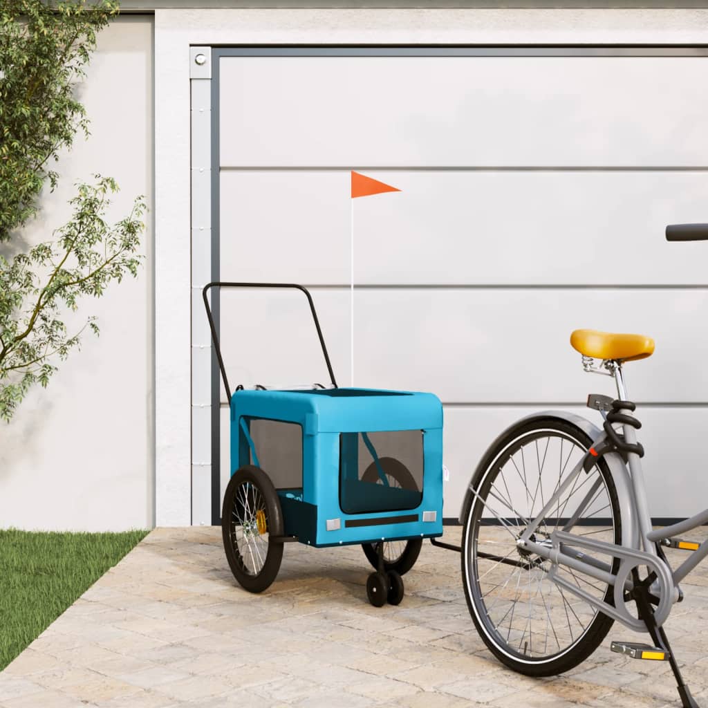 Pet Bike Trailer And Black Oxford Fabric&Iron