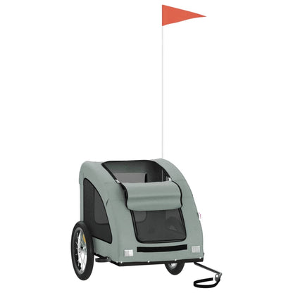 Pet Bike Trailer Oxford Fabric And Iron