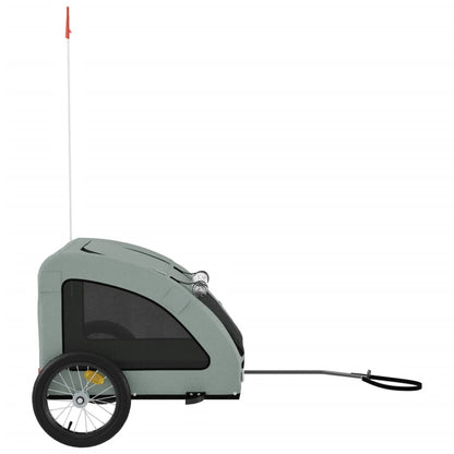 Pet Bike Trailer Oxford Fabric And Iron