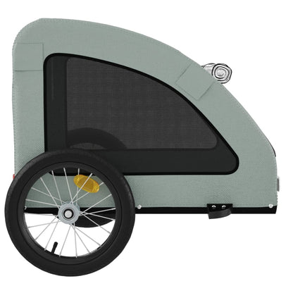 Pet Bike Trailer Oxford Fabric And Iron