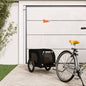 Pet Bike Trailer And Black Oxford Fabric And Iron