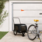 Pet Bike Trailer And Black Oxford Fabric And Iron