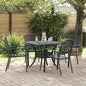 Chair 2 Pcs 56 X 65 X 89Cm Steel