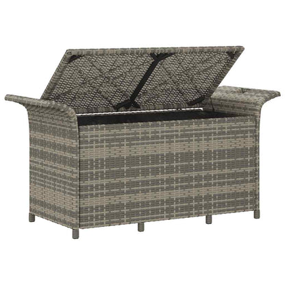 Garden Bench With Cushion Poly Rattan