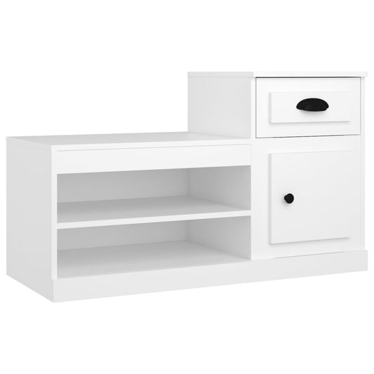 Shoe Cabinet 100X42X60 Cm Engineered Wood