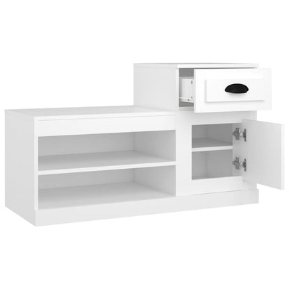 Shoe Cabinet 100X42X60 Cm Engineered Wood