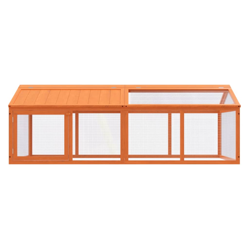 Run Box 200X112.5X74 Cm Solid Wood Pine