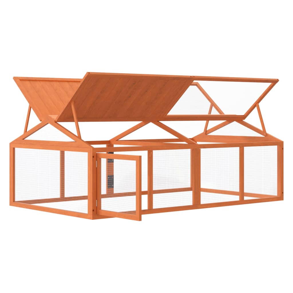 Run Box 200X112.5X74 Cm Solid Wood Pine