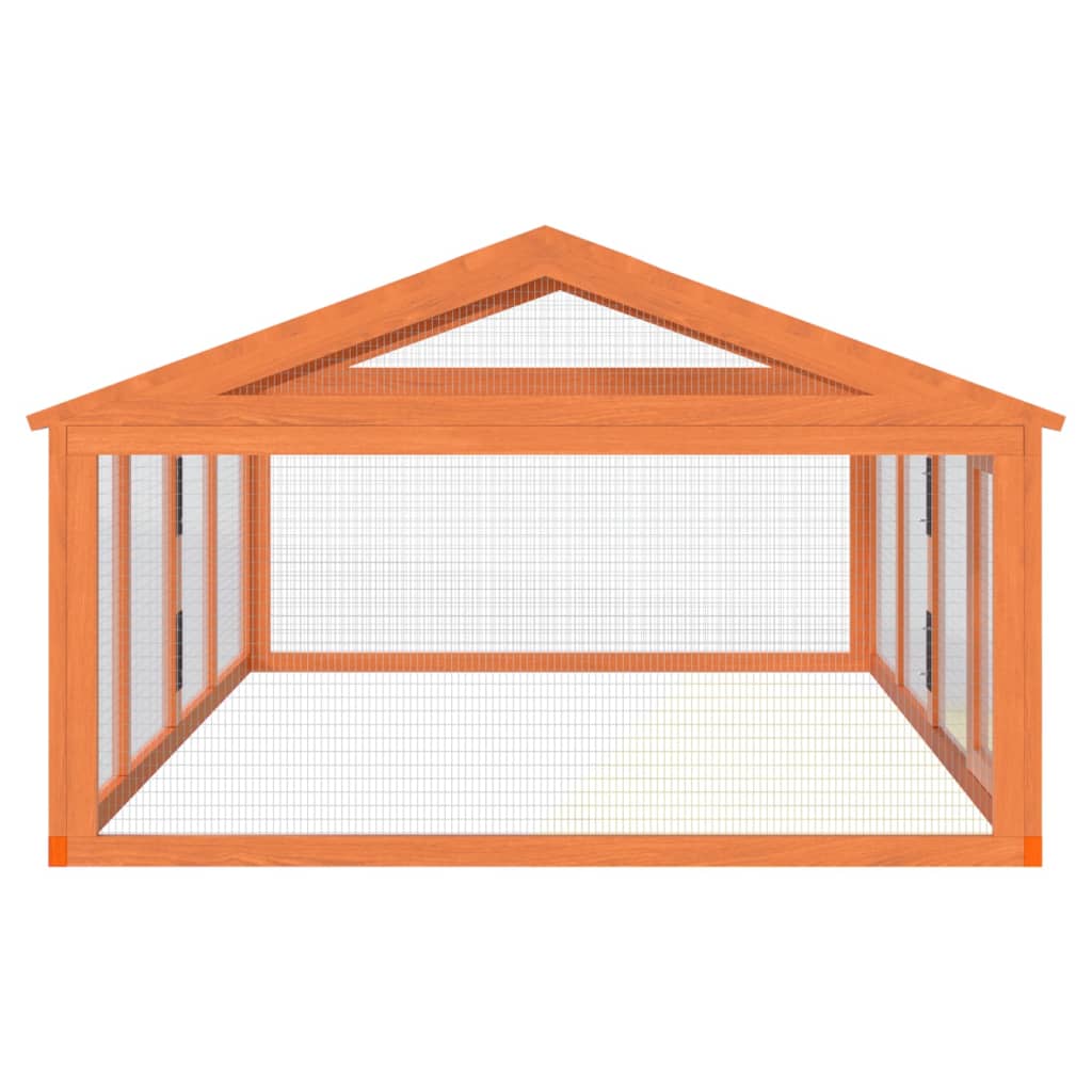 Run Box 200X112.5X74 Cm Solid Wood Pine