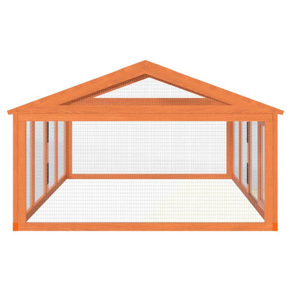 Run Box 200X112.5X74 Cm Solid Wood Pine