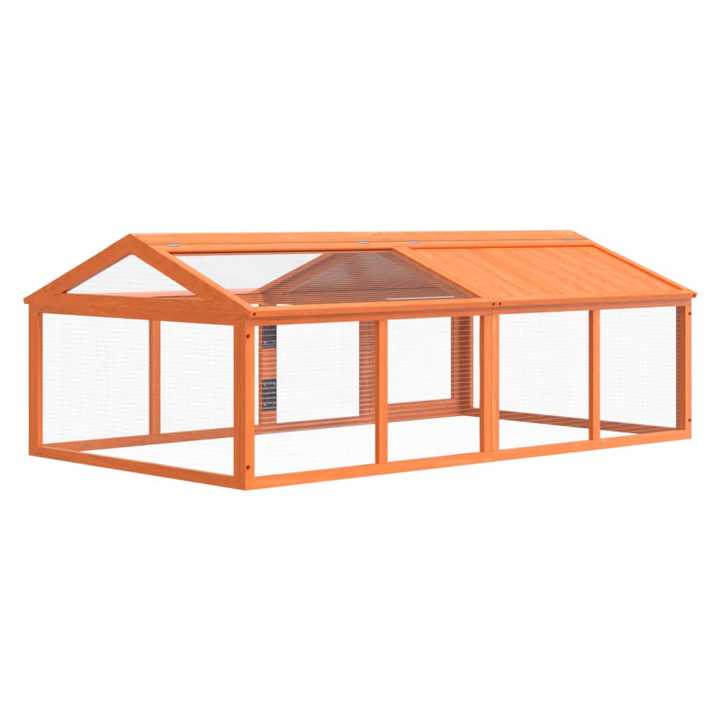 Run Box 200X112.5X74 Cm Solid Wood Pine