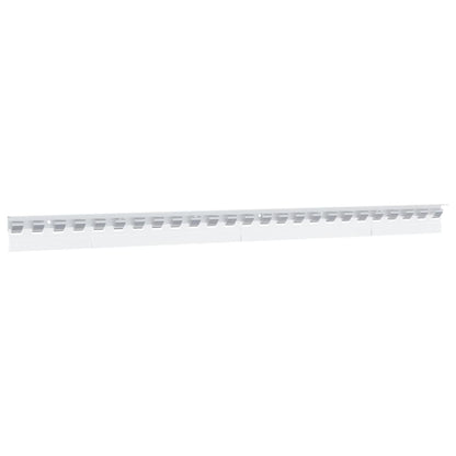 Mounting Rail Silver 1 M Stainless Steel
