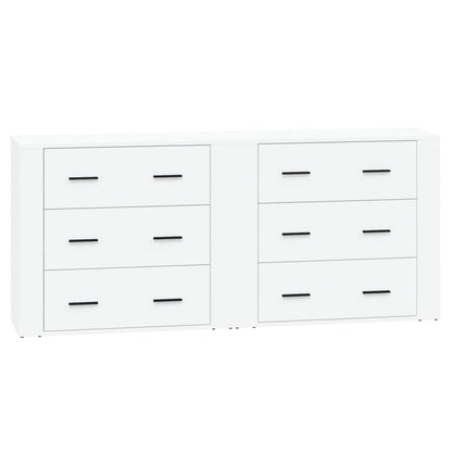 Sideboards 2 Pcs Engineered Wood