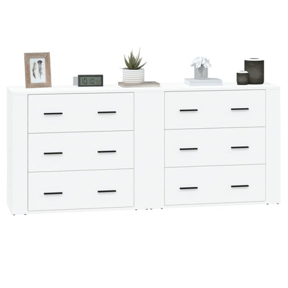 Sideboards 2 Pcs Engineered Wood