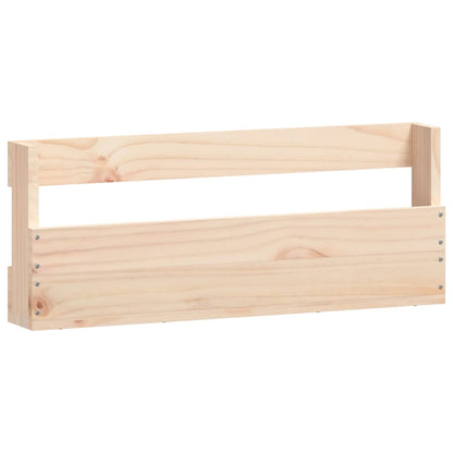 Wall-Mounted Shoe Racks 2 Pcs 59X9X23 Cm Solid Wood Pine