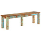 Bench 160X35X46 Cm Solid Reclaimed Wood