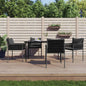 Garden Chairs With Cushions 2 Pcs 54X61X83 Cm Poly Rattan