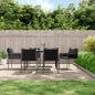 Garden Chairs With Cushions 2 Pcs 54X61X83 Cm Poly Rattan