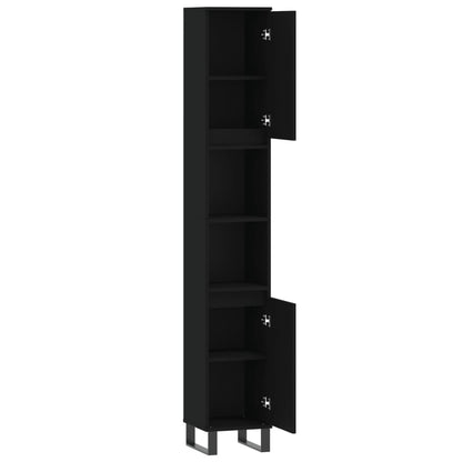 Bathroom Cabinet 30X30X190 Cm Engineered Wood