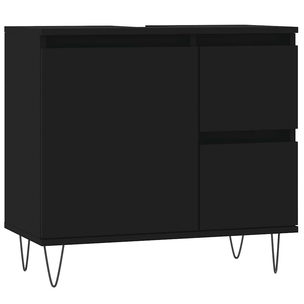 Bathroom Cabinet 65X33X60 Cm Engineered Wood