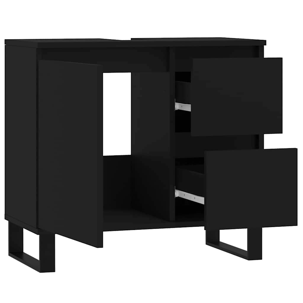 Bathroom Cabinet 65X33X60 Cm Engineered Wood