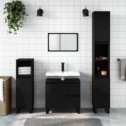 Bathroom Cabinet 65X33X60 Cm Engineered Wood