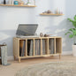 Record Cabinet Sonoma Oak 100X38X48 Cm Engineered Wood