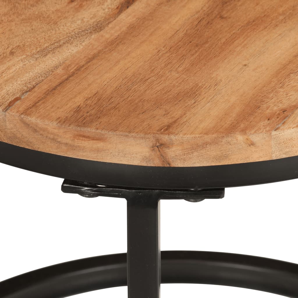 Nesting Tables 3 Pcs Solid Wood Acacia