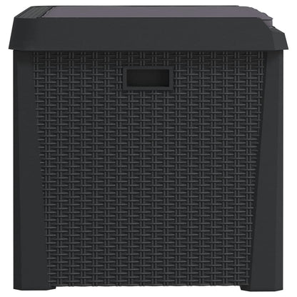 Garden Storage Box With Seat Cushion 125 L Pp