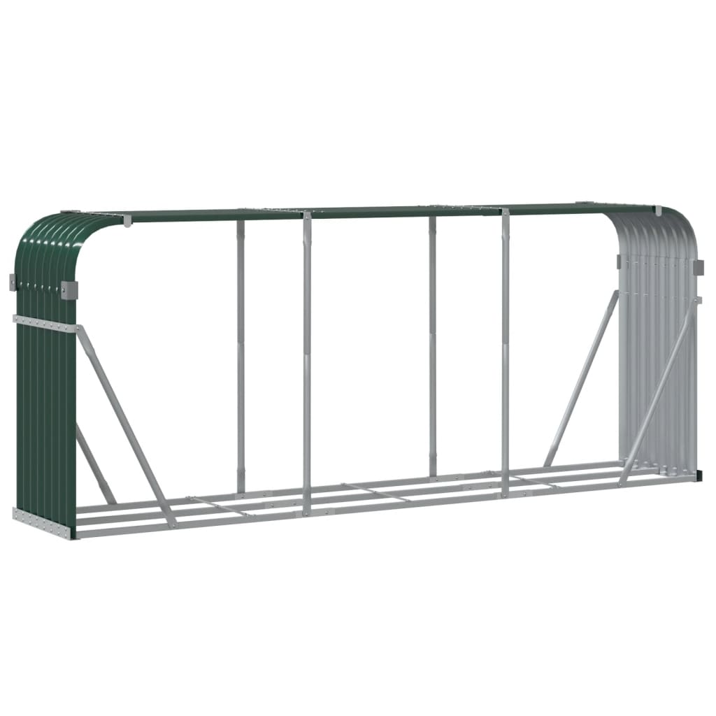 Log Holder Galvanised Steel