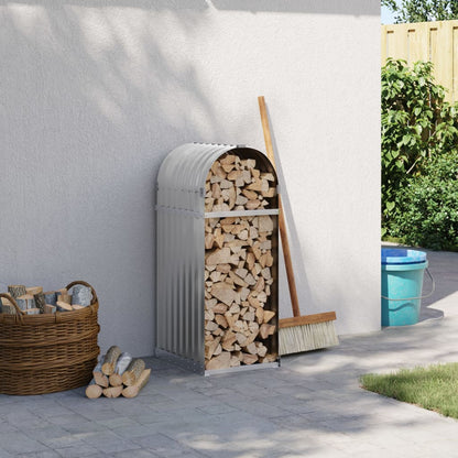 Log Holder Galvanised Steel